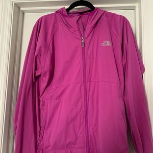 The North Face soft shell hoodie